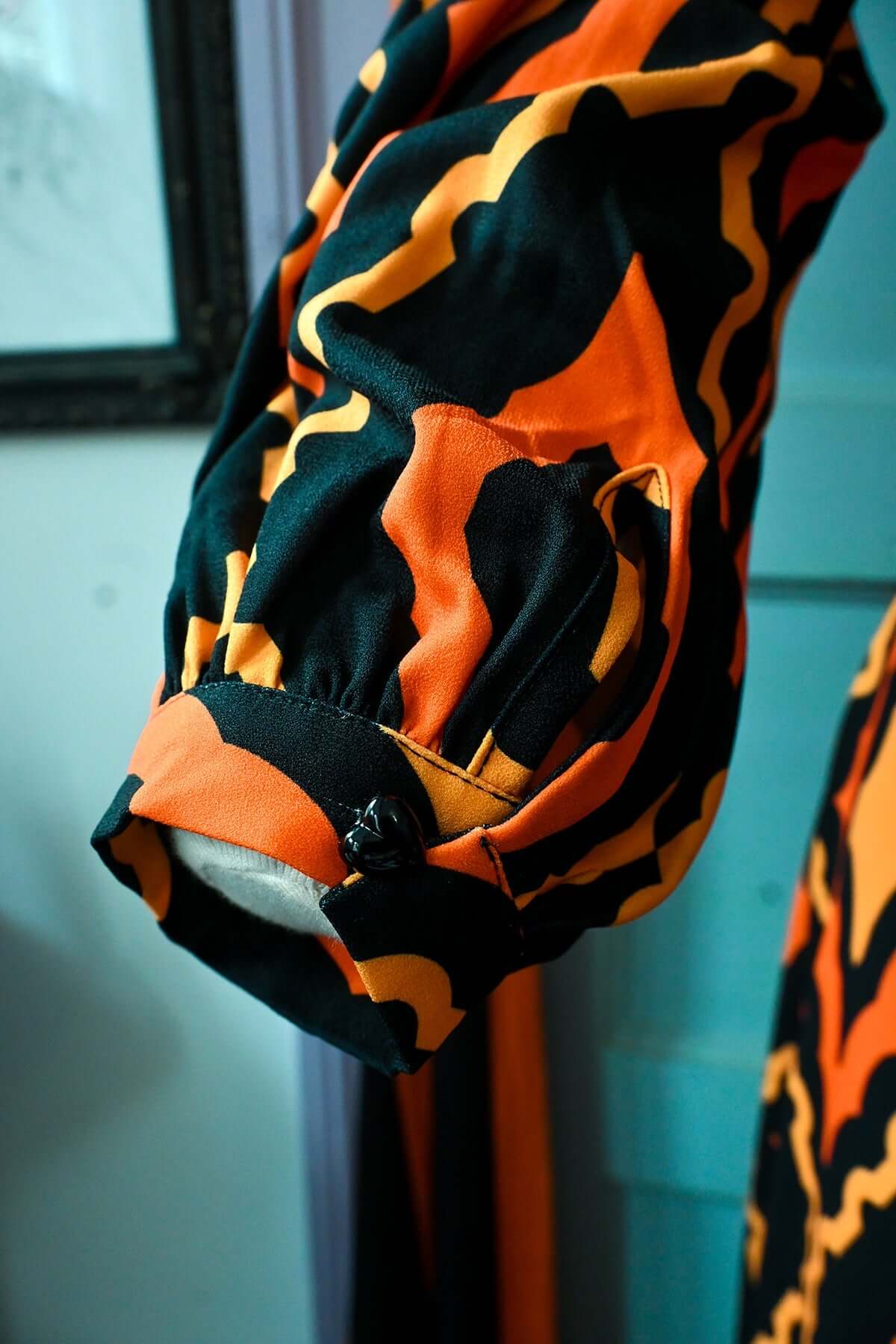 Penny Maxi Dress in Haunted Hotel Print
