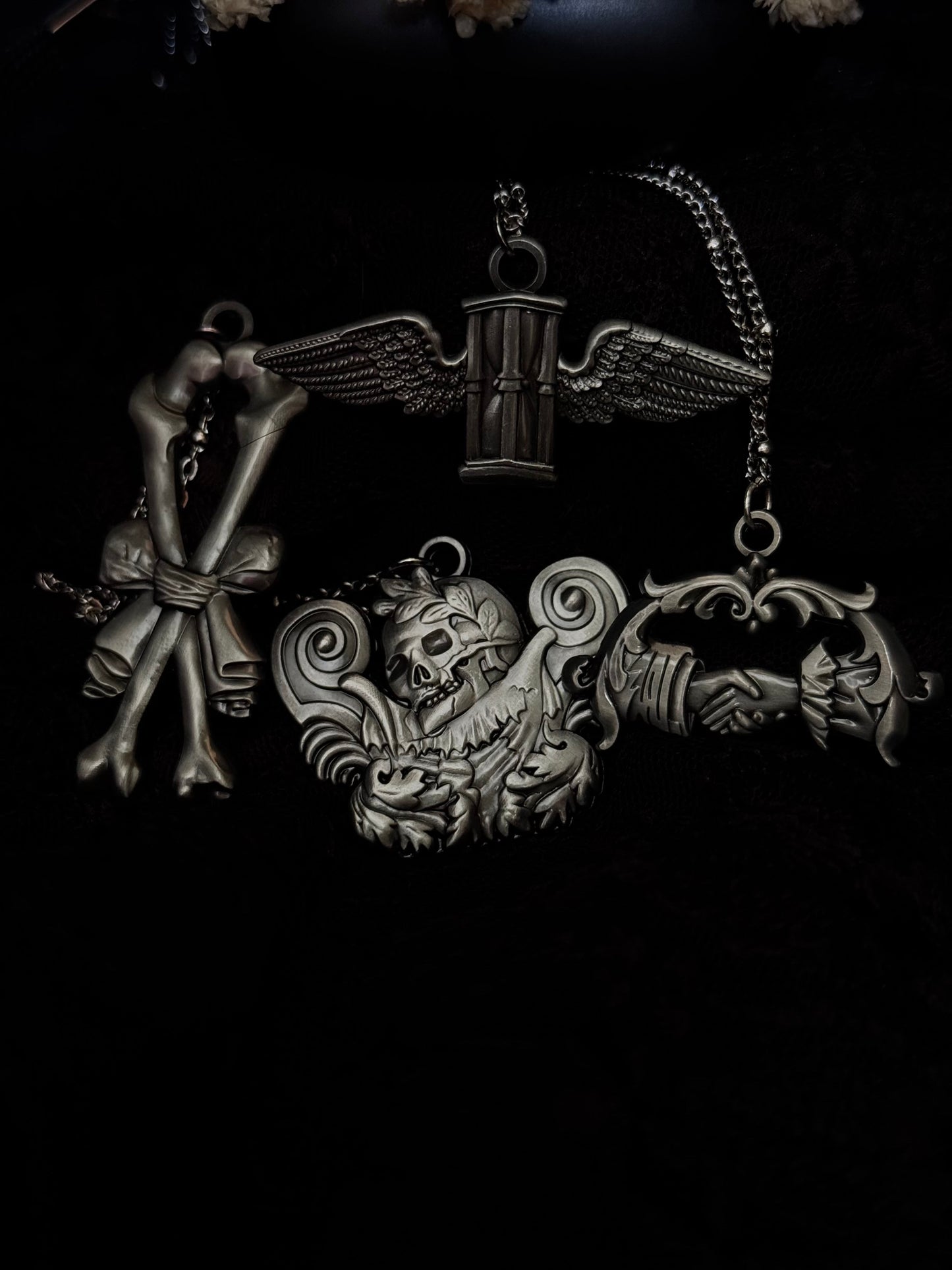 Carved In Stone- Skull and Plumes by Seance Perfumes