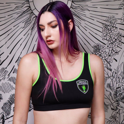 GHOUL'S ACADEMY - Cozy Bra Top by Black Thorn LA