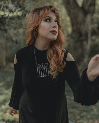 Cemetery Walks Necklace by The Pretty Cult