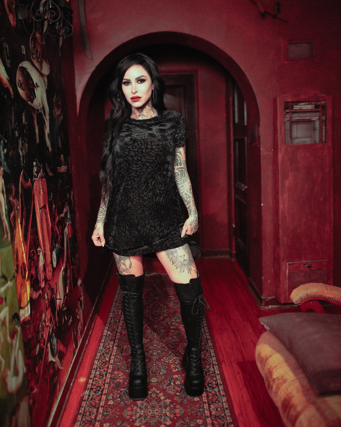 Sixth Sense Dress by The Pretty Cult