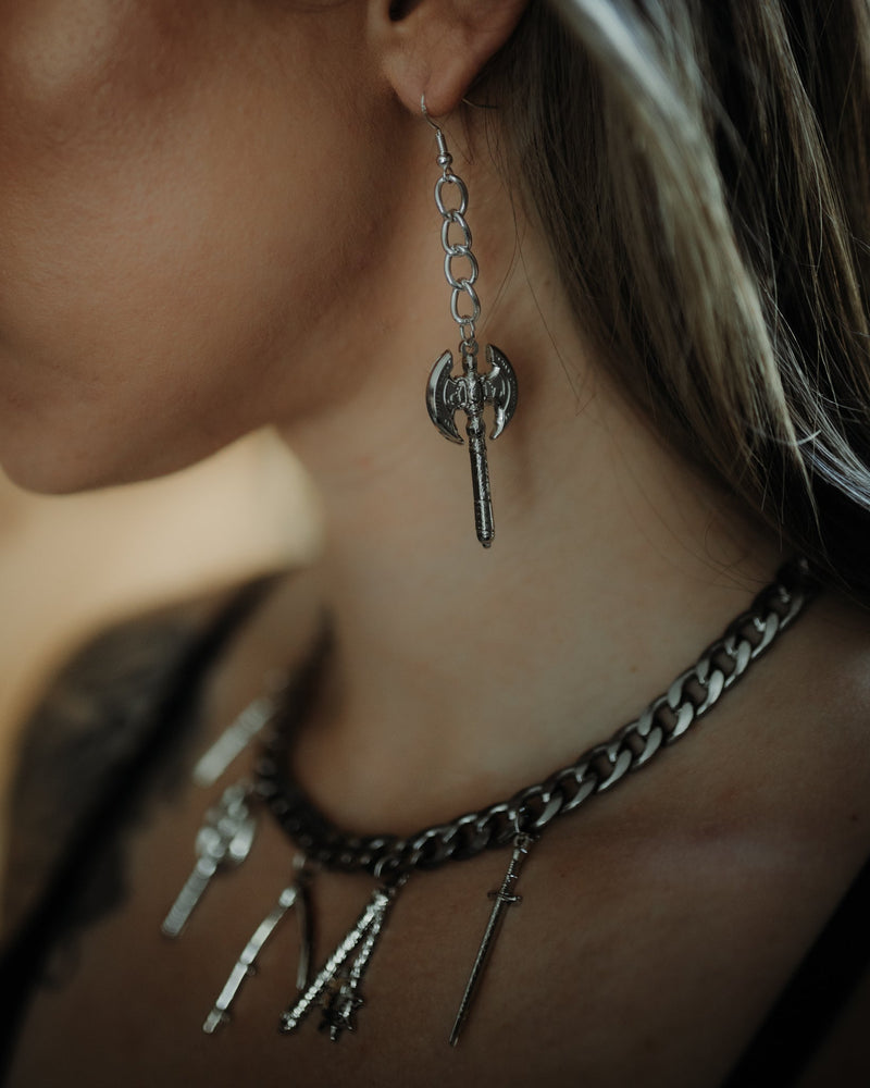 Beserker Earrings by The Pretty Cult
