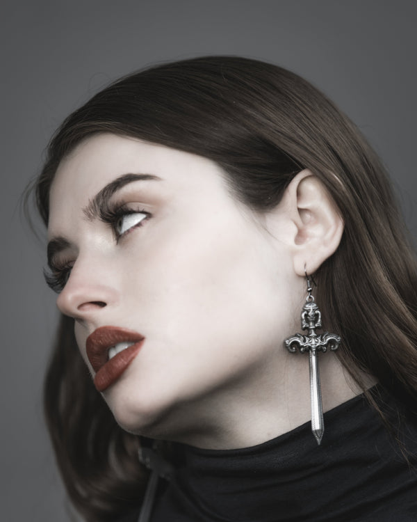 Woe Blade Earrings by The Pretty Cult