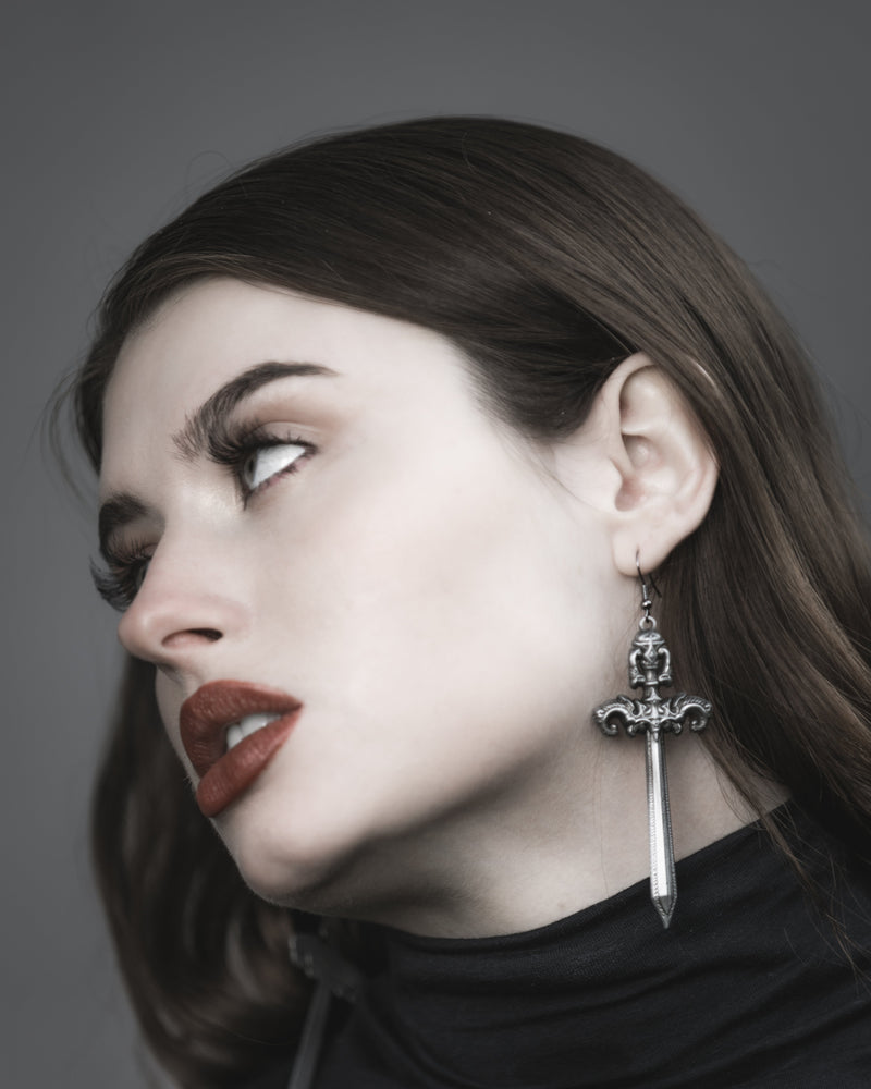 Woe Blade Earrings by The Pretty Cult