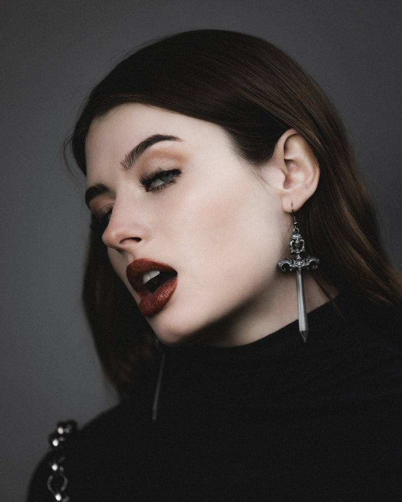 Woe Blade Earrings by The Pretty Cult