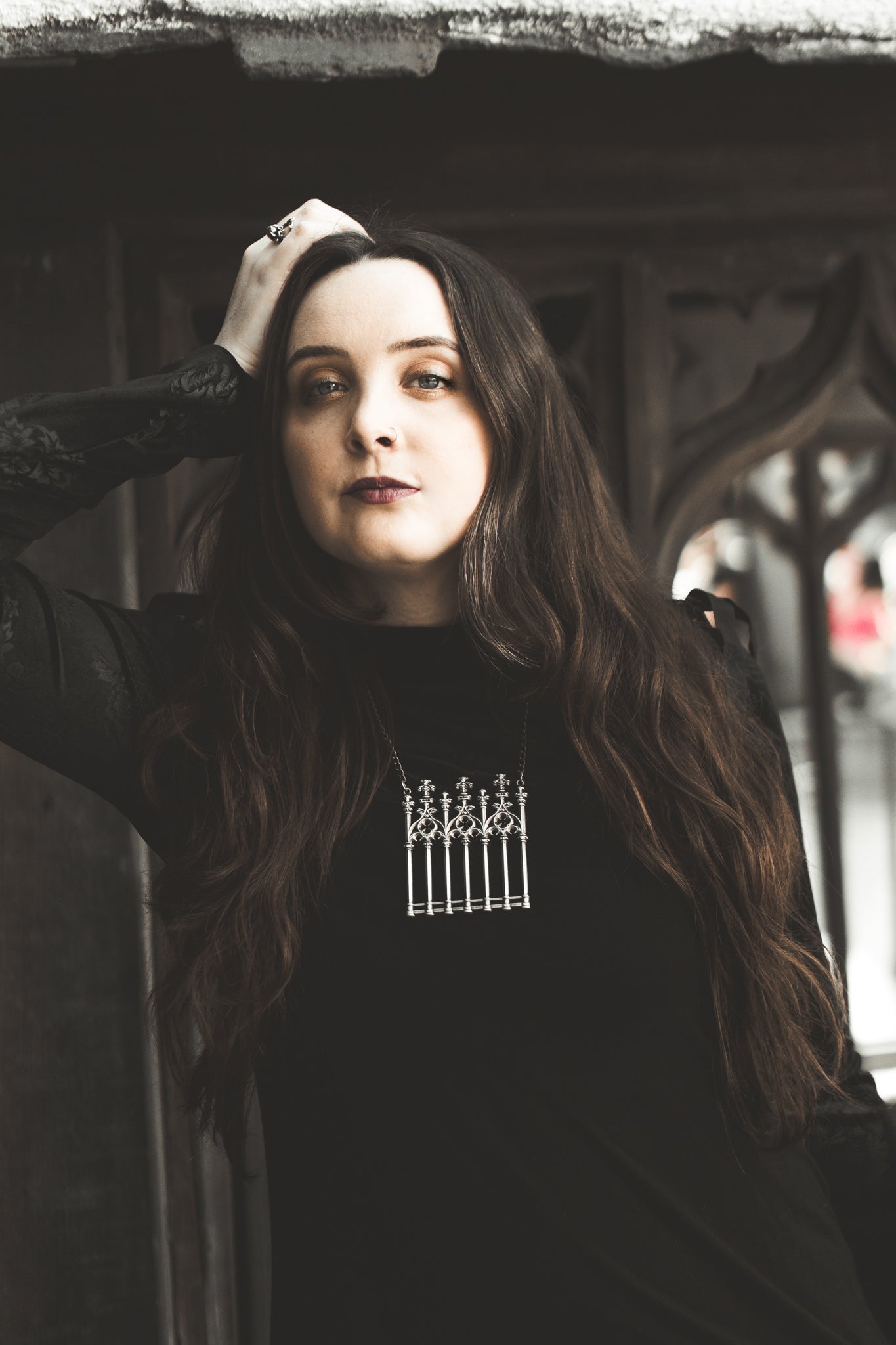 Cemetery Walks Necklace by The Pretty Cult