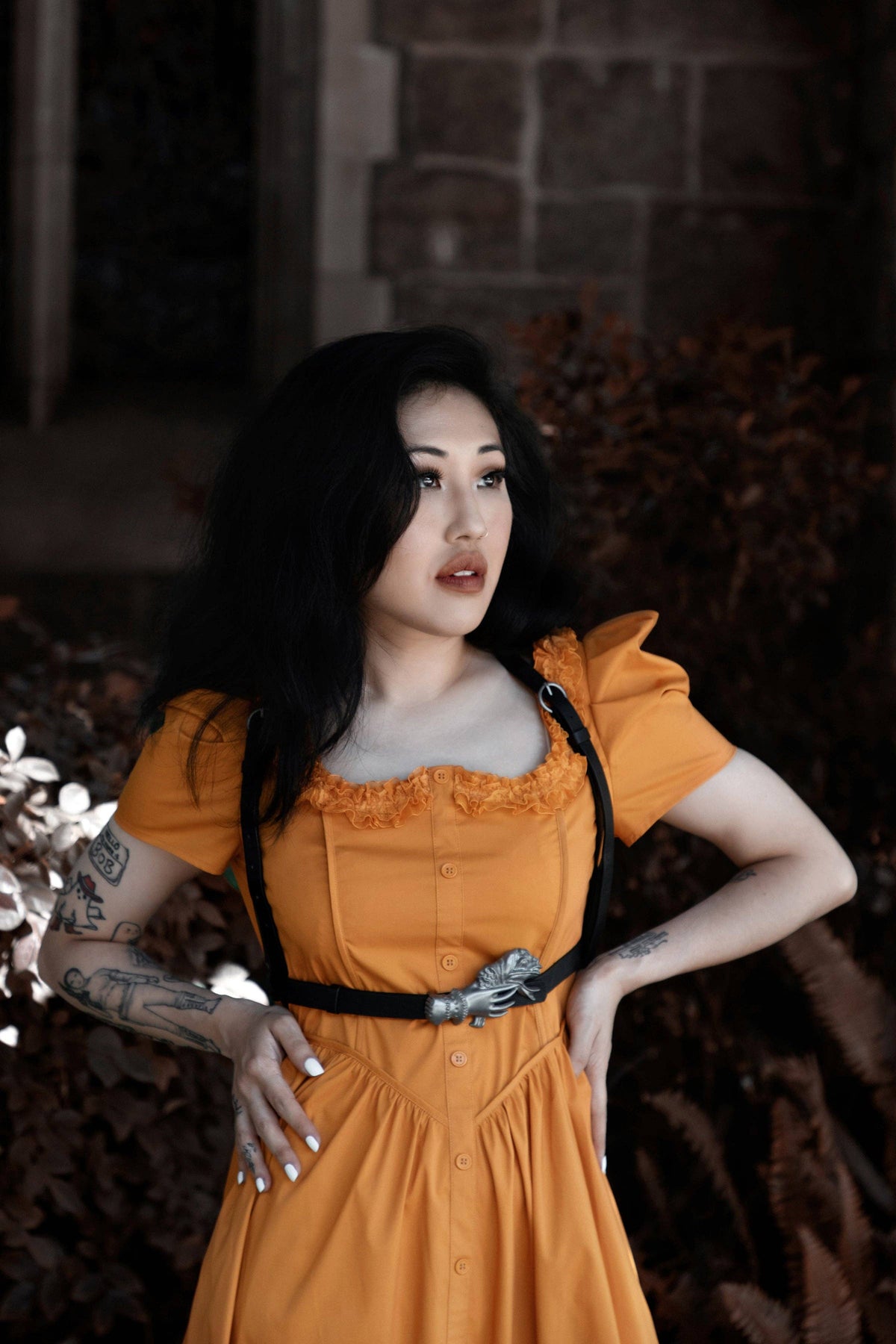 The 'Floriography' Victorian Hand Harness by Lively Ghosts