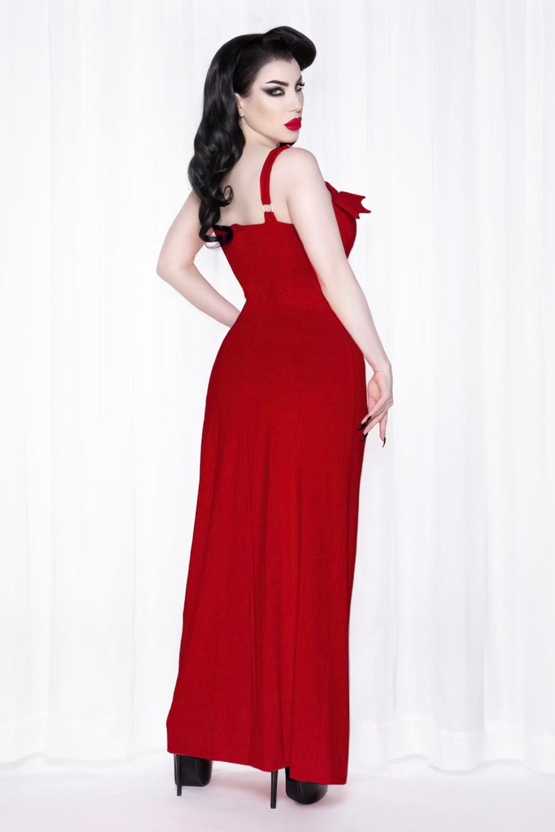 Red Queen of the Night Maxi by Weasel Wear