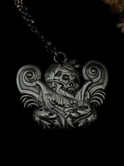 Carved In Stone- Skull and Plumes by Seance Perfumes