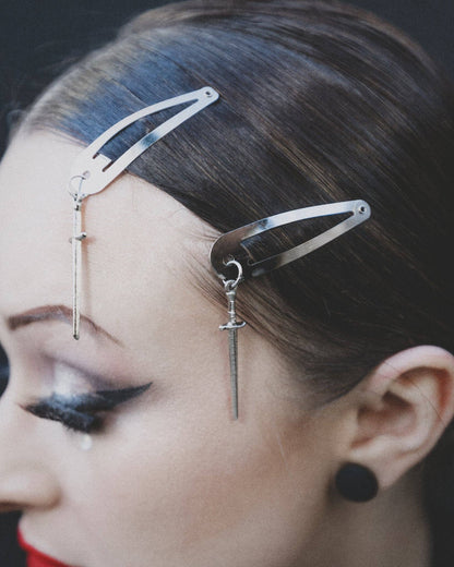 Sword Hair Clips by The Pretty Cult