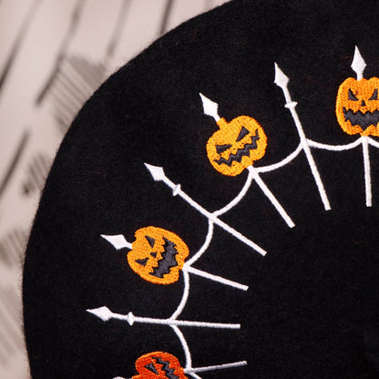 PUMPKIN PATCH GATES - Black Beret by Black Thorn LA