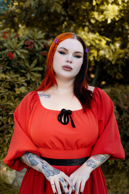 Eva Dress Pumpkin by The Oblong Box Shop