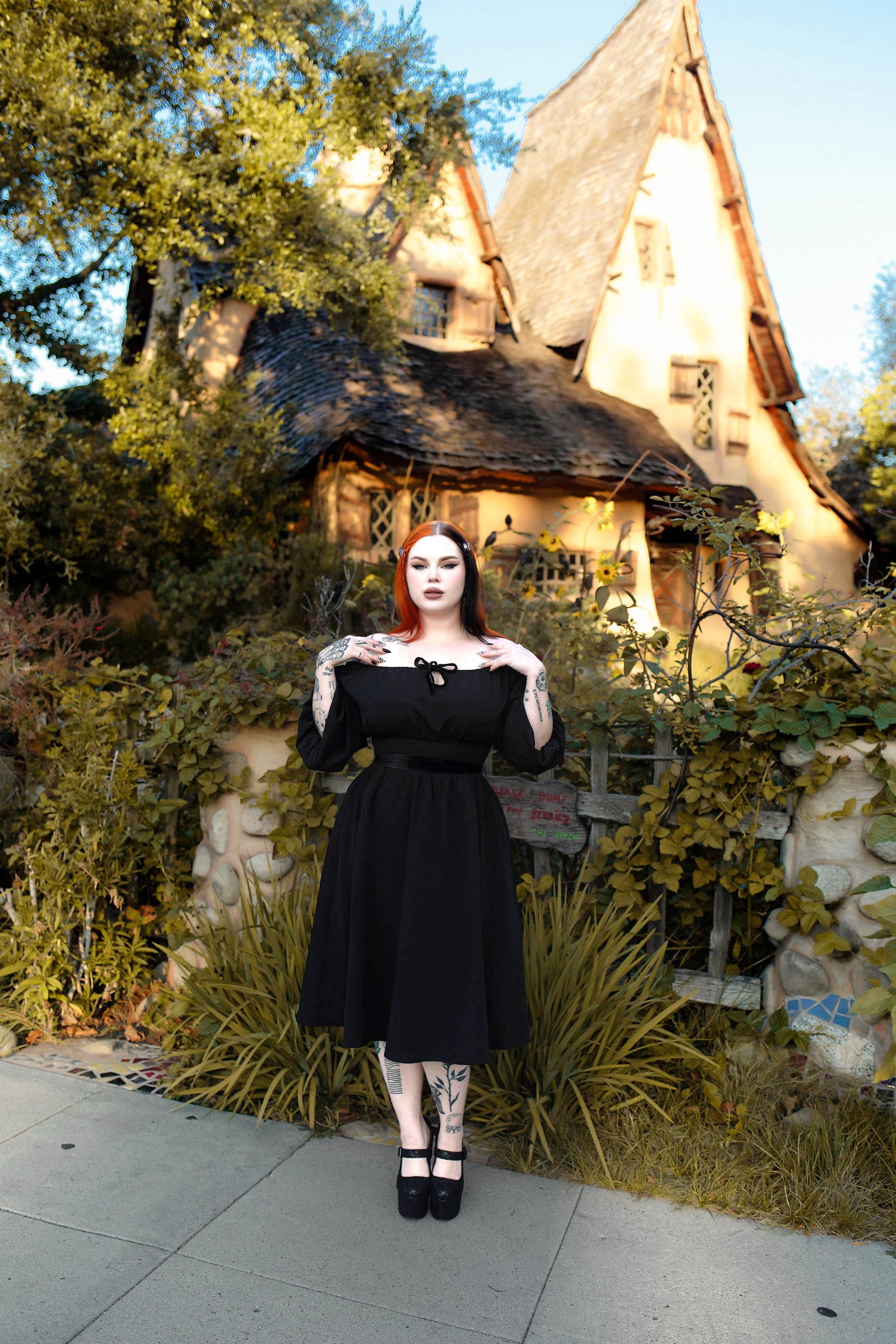 Eva Dress Black by Oblong Box Shop - XS Eva Dress Black by Oblong Box Shop - XS