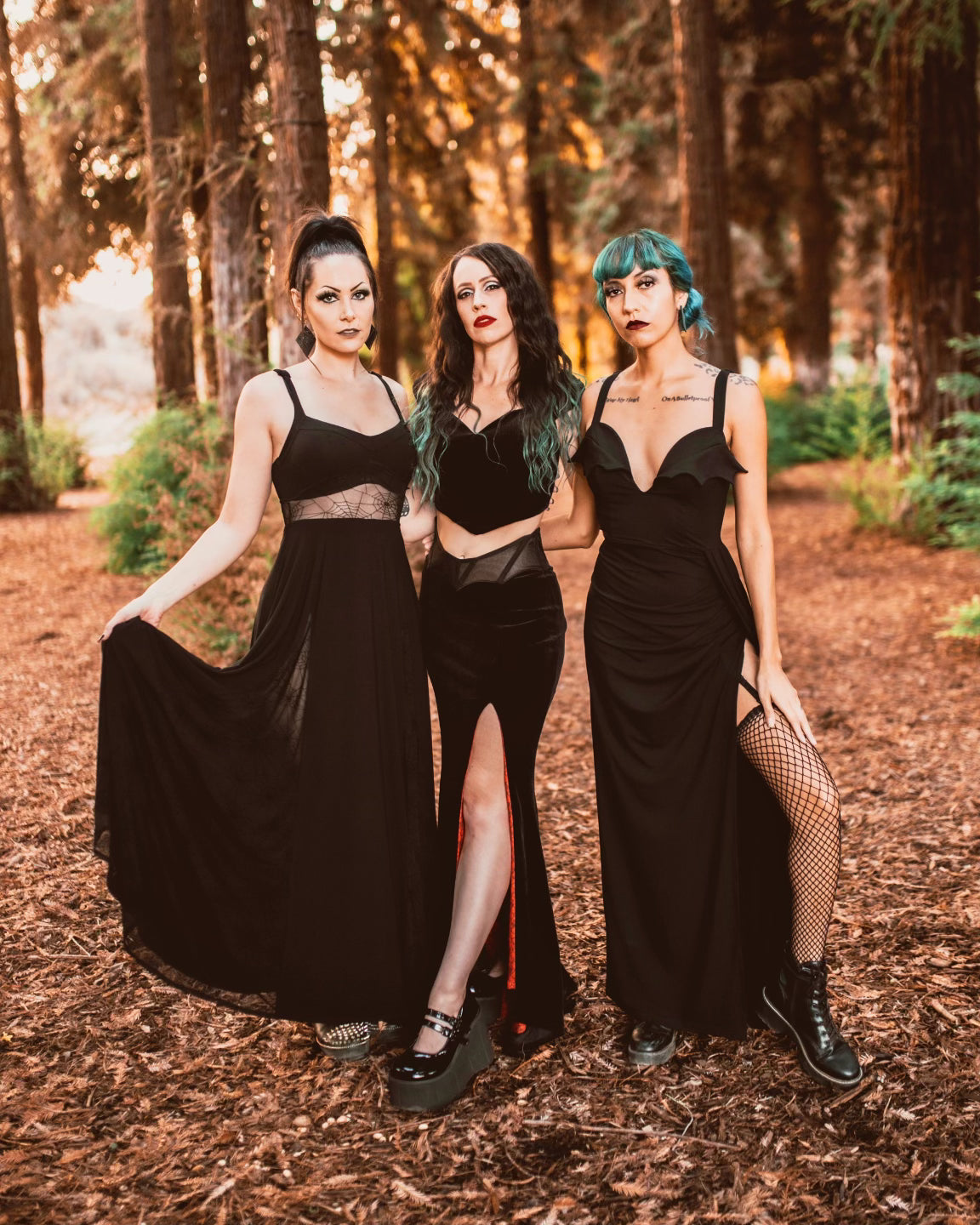 Arachnophobia Maxi Dress Pre-Sale by Weasel Wear