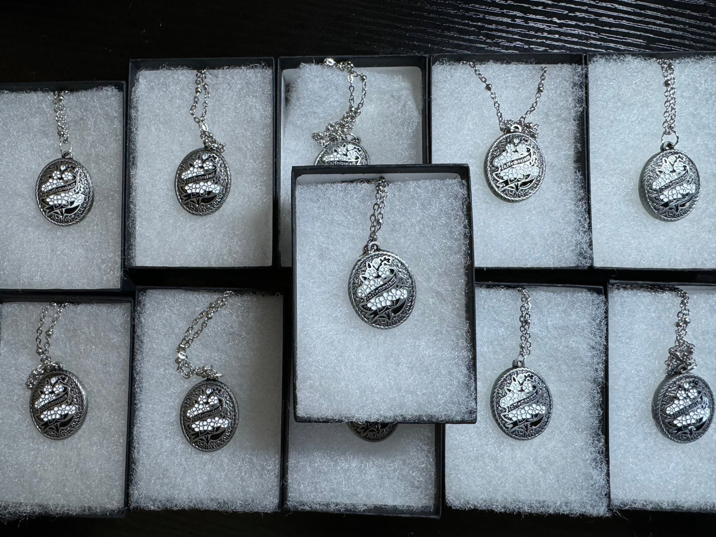 In Memoriam necklace by Seance