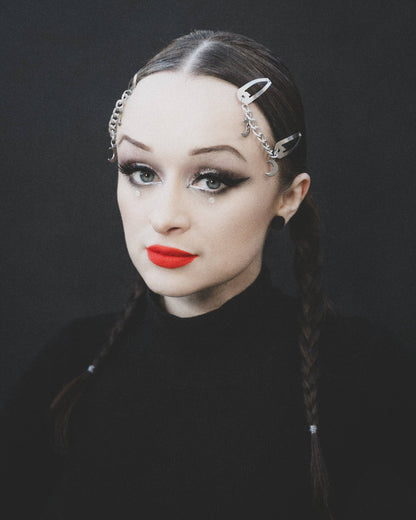 Double Moon Hair Clips by The Pretty Cult