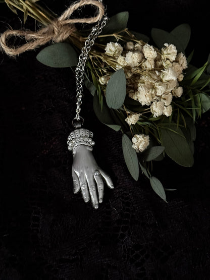 Victorian Hand necklace by Seance