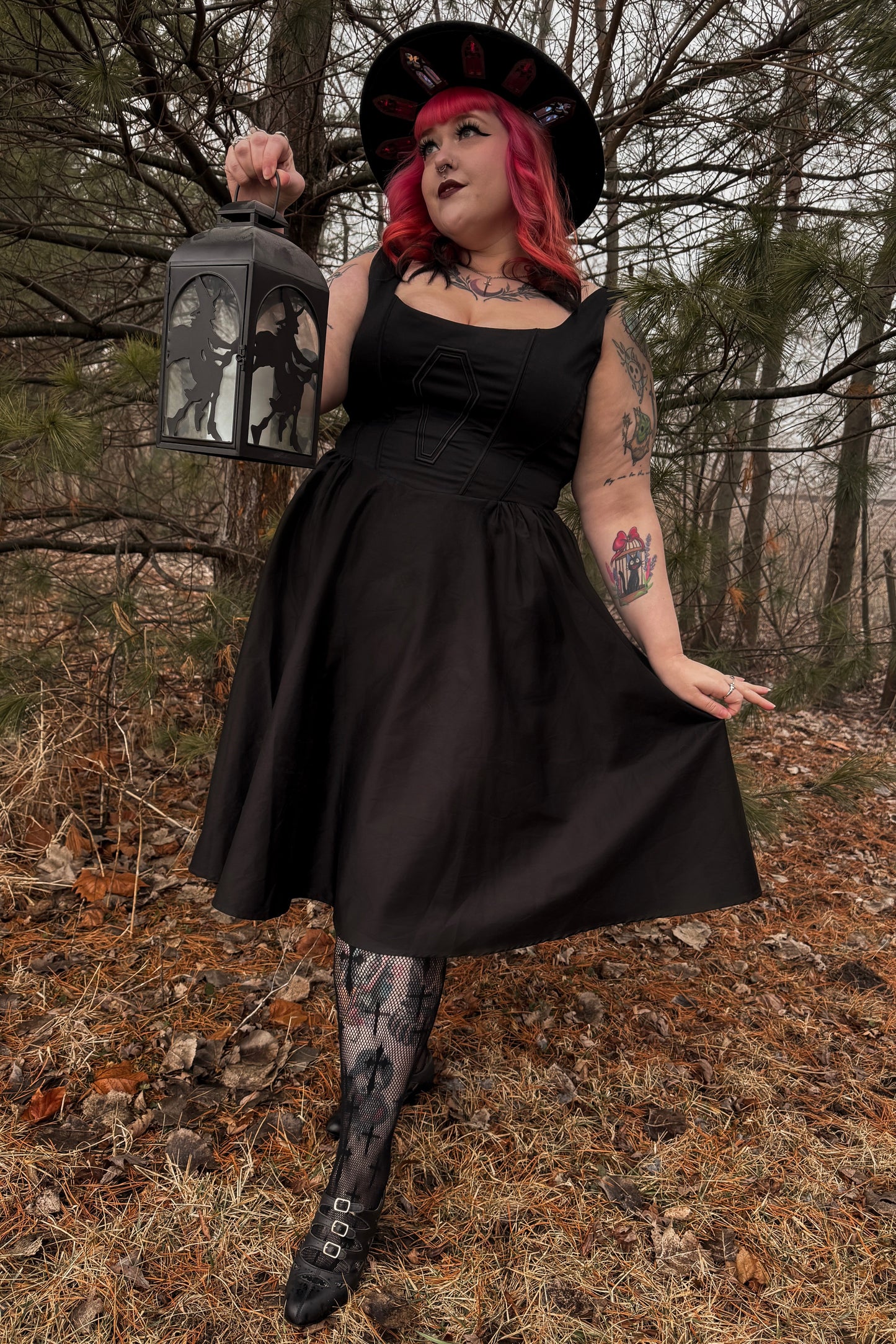 Weasel Wear Gabriela Coffin Swing Dress