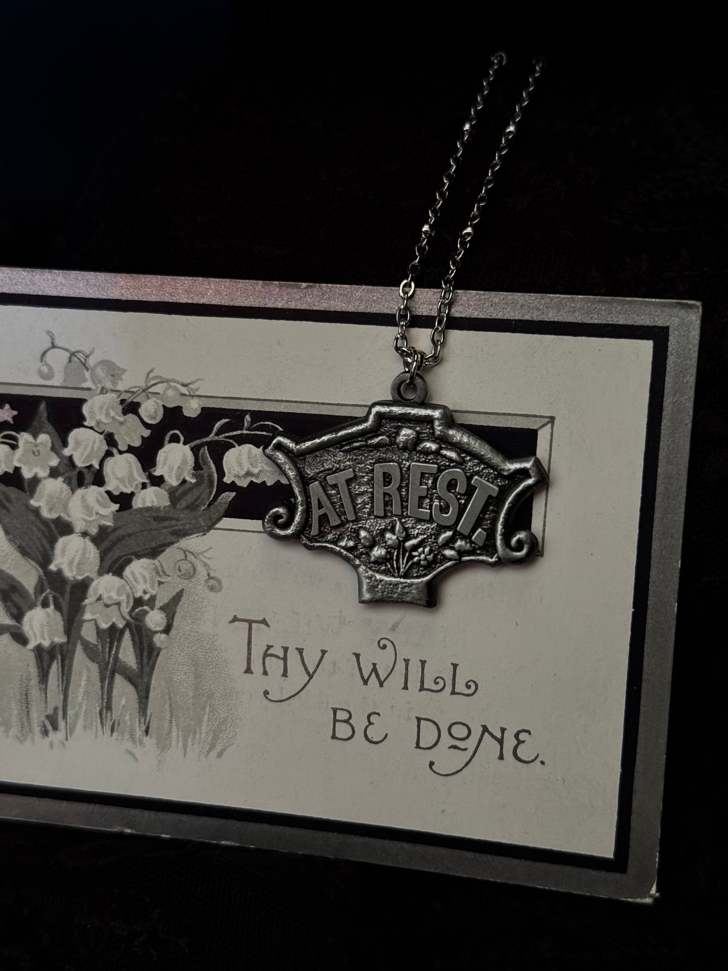 Casket Key Necklace by Seance