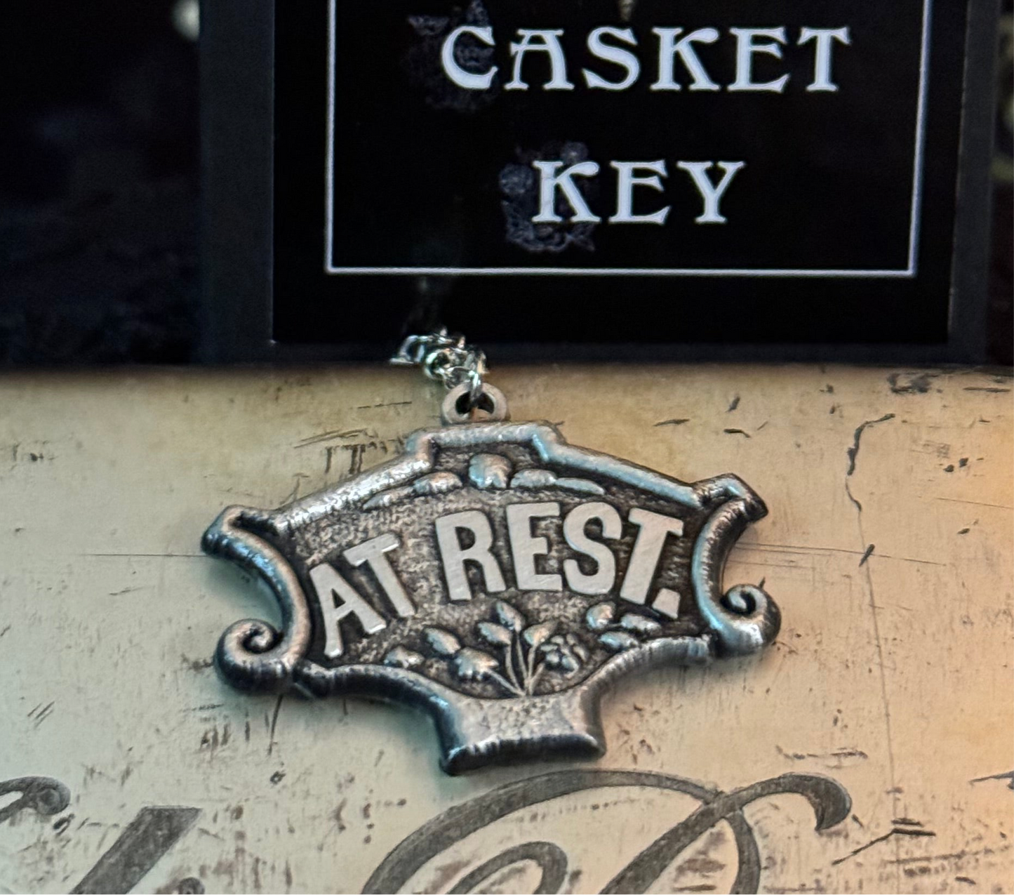 Casket Key Necklace by Seance