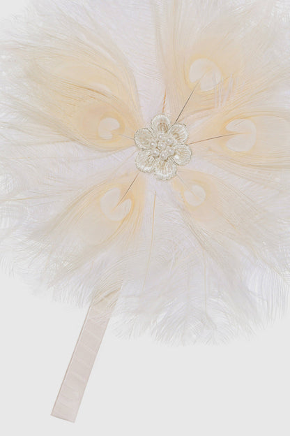 1920s Vintage Feather Bouquet Fan