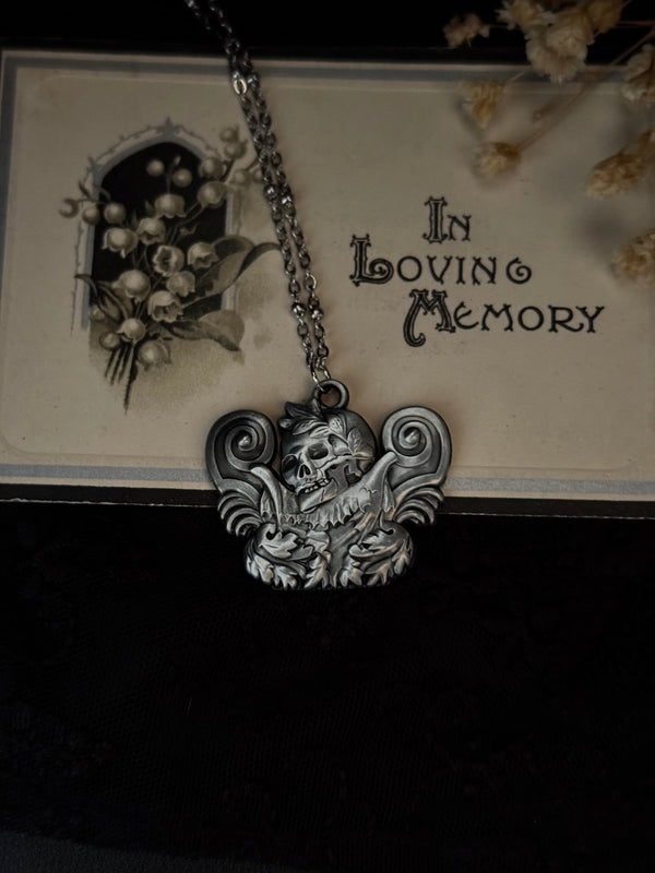 Carved In Stone- Skull and Plumes by Seance Perfumes