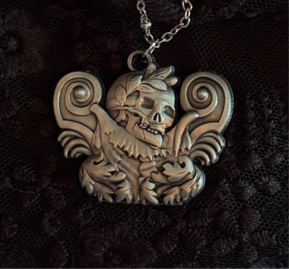 Carved In Stone- Skull and Plumes by Seance Perfumes