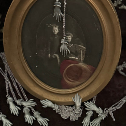 Victorian Hand necklace by Seance