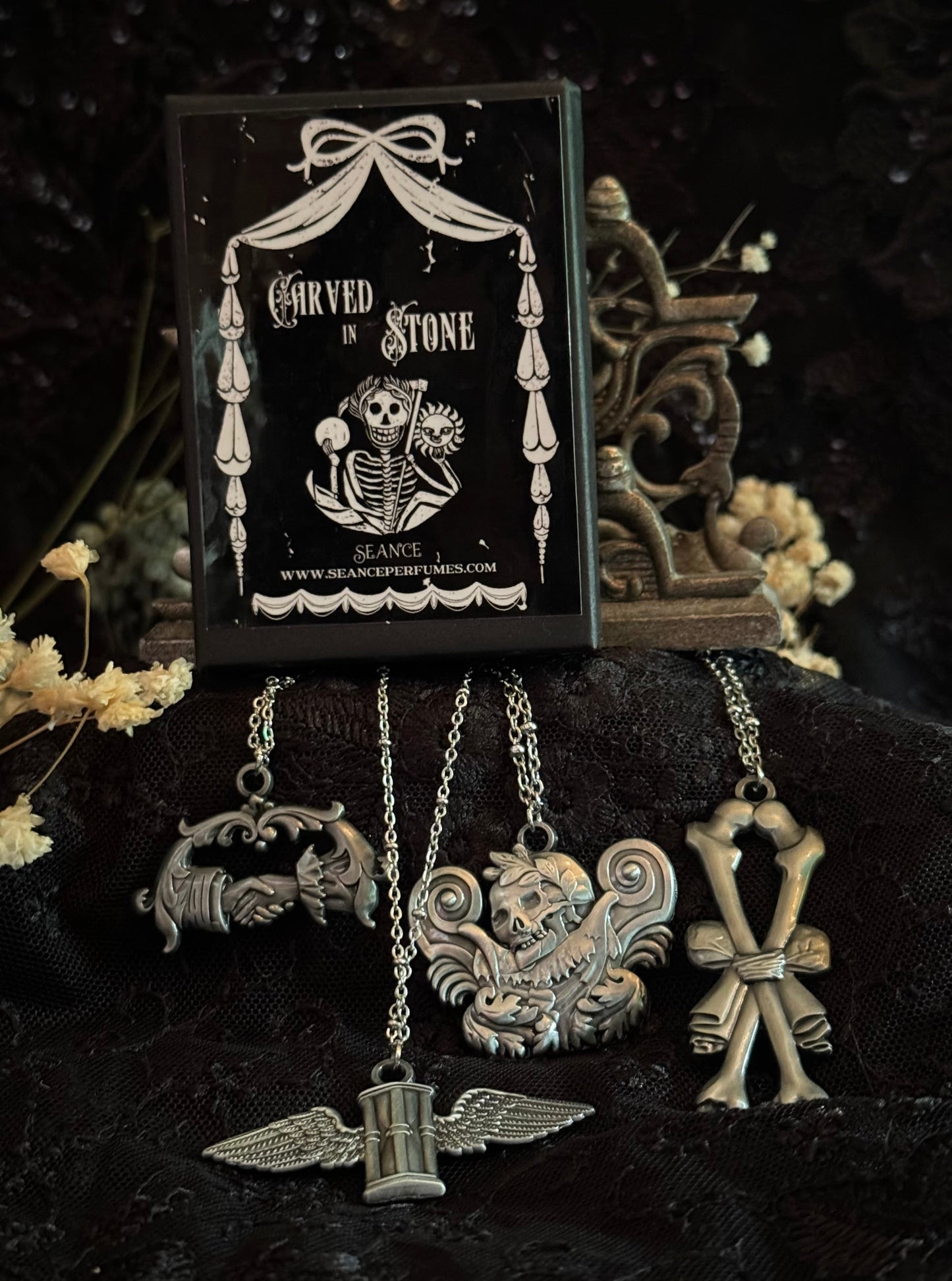 Carved in Stone- Clasping Hands by Seance Perfumes