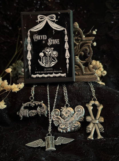 Carved in Stone- Clasping Hands by Seance Perfumes
