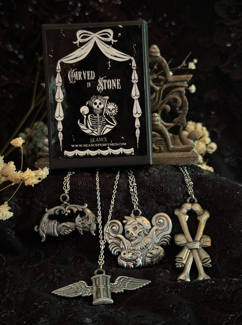 Carved in Stone- Clasping Hands by Seance Perfumes