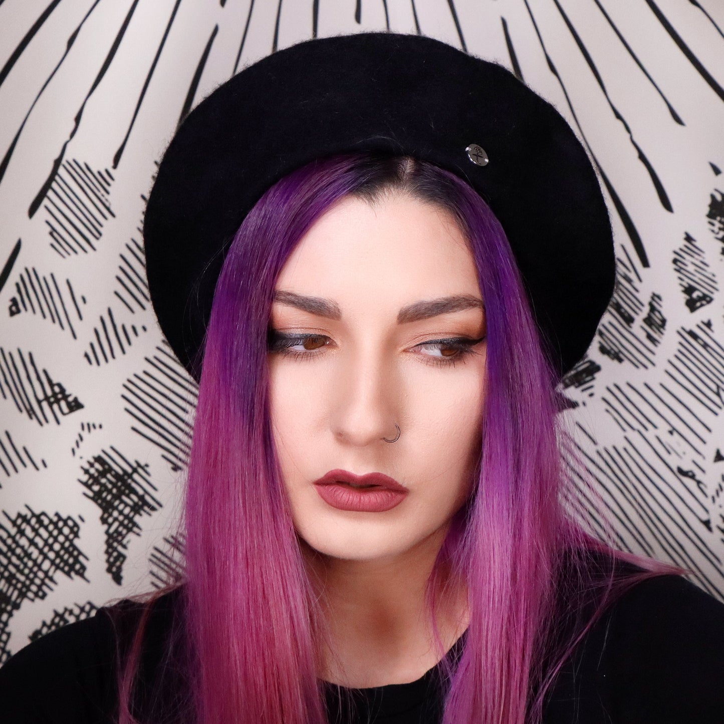 SPIDERWEB -Black Beret by Black Thorn LA