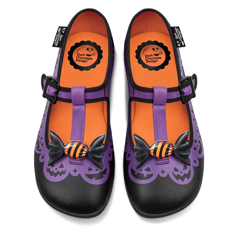 Chocolaticas® Pumpkin Twist Women's Mary Jane Flat