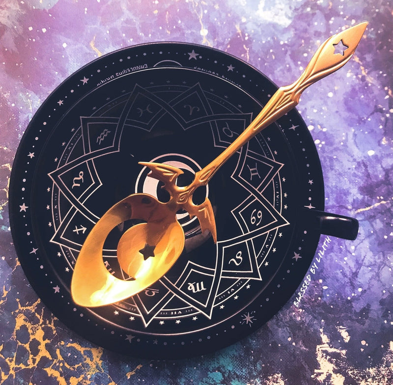 Witchy Moon Spoon by Blessed By Lillith
