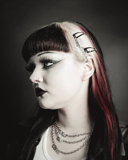 Double Moon Hair Clips by The Pretty Cult