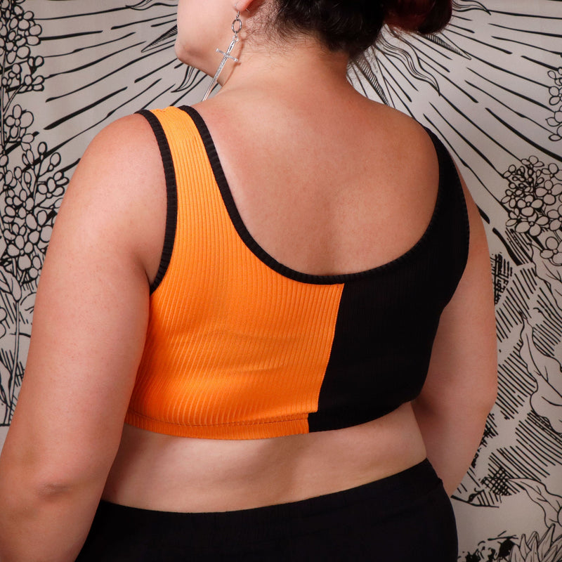 HAPPY JACK - Split Bra Top by Black Thorn LA