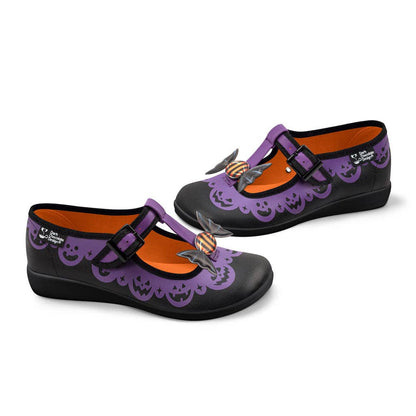 Chocolaticas® Pumpkin Twist Women's Mary Jane Flat