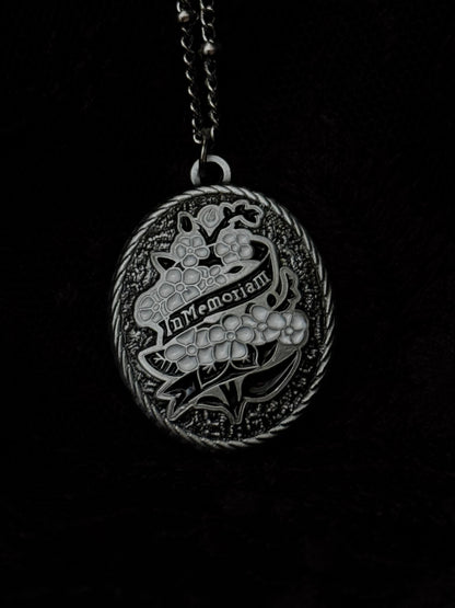 In Memoriam necklace by Seance