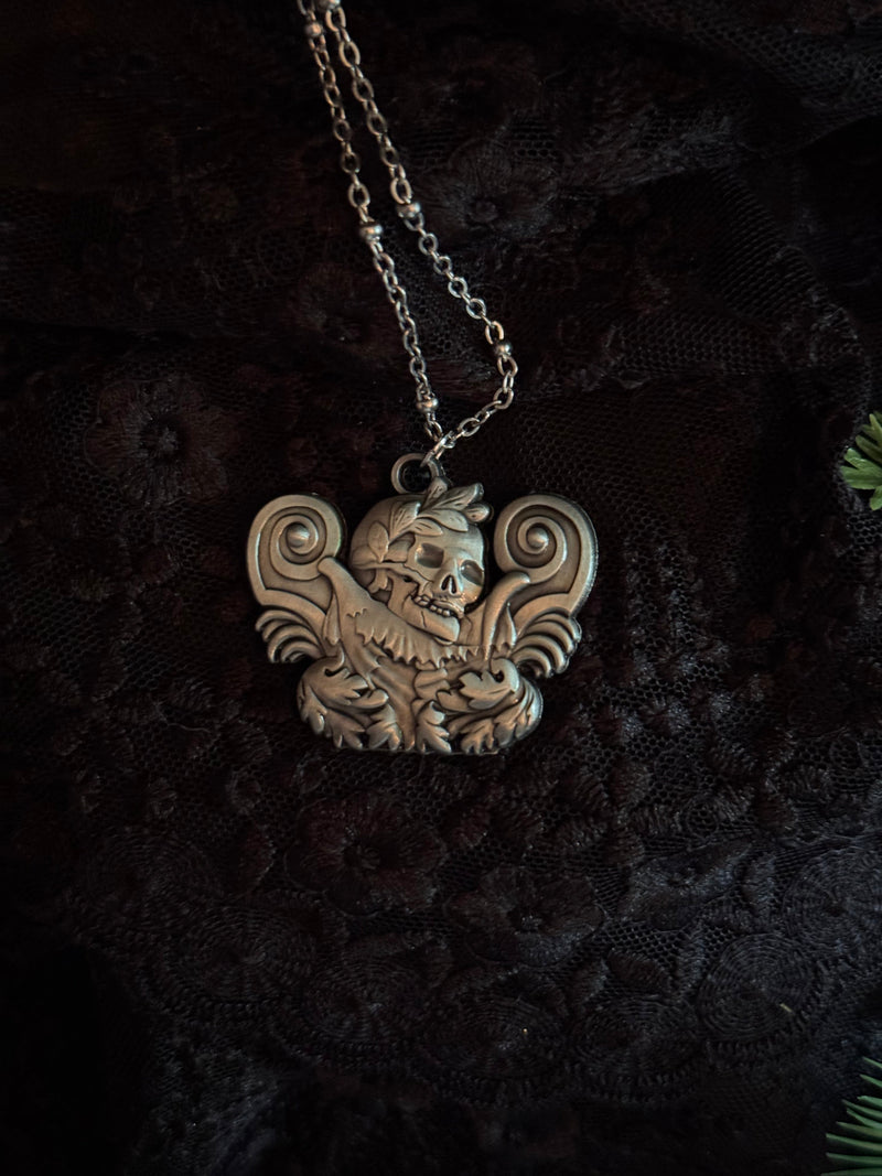 Carved In Stone- Skull and Plumes by Seance Perfumes