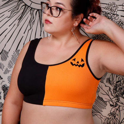 HAPPY JACK - Split Bra Top by Black Thorn LA