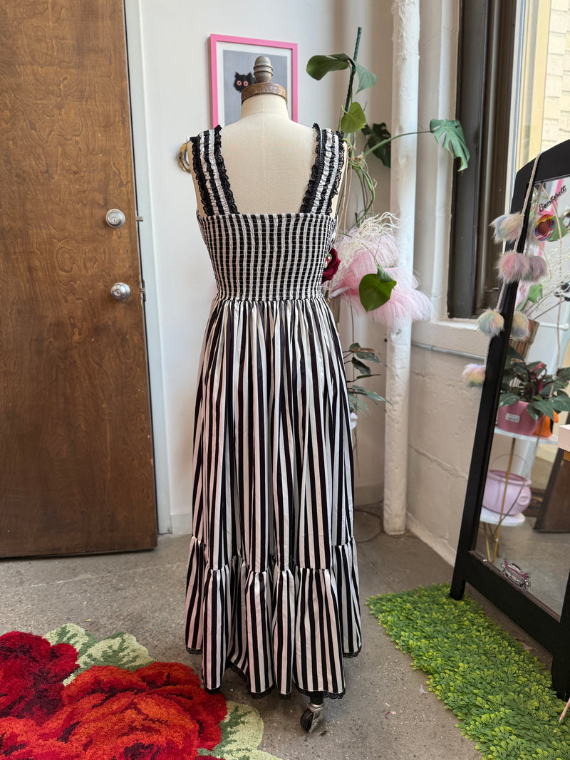 Cosette Maxi Dress in Sleepy Hollow Stripe
