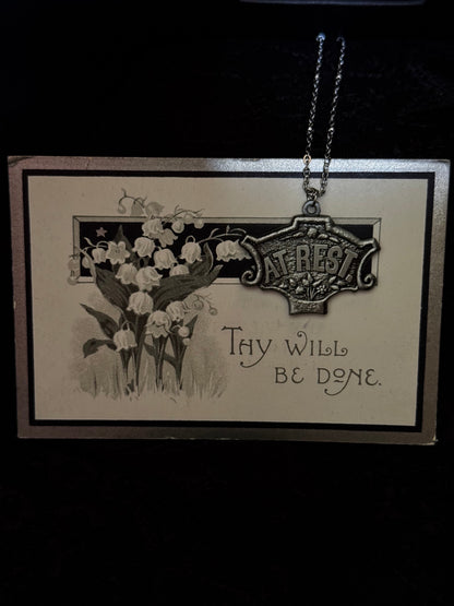 Casket Key Necklace by Seance