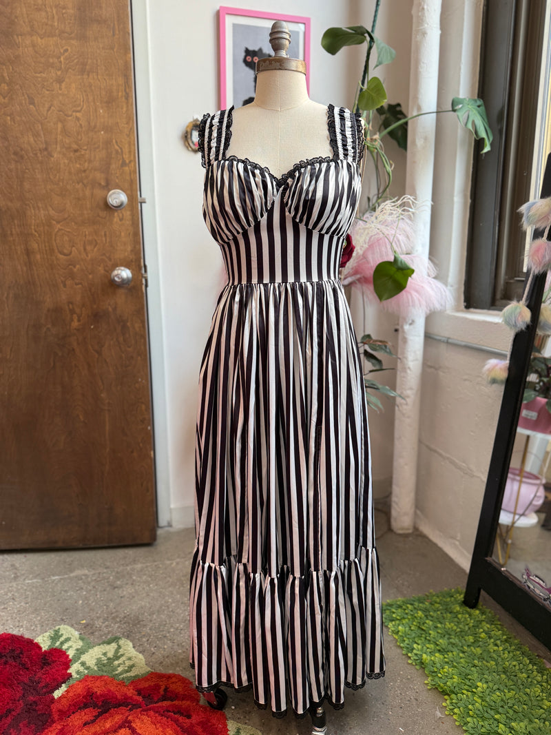 Cosette Maxi Dress in Sleepy Hollow Stripe