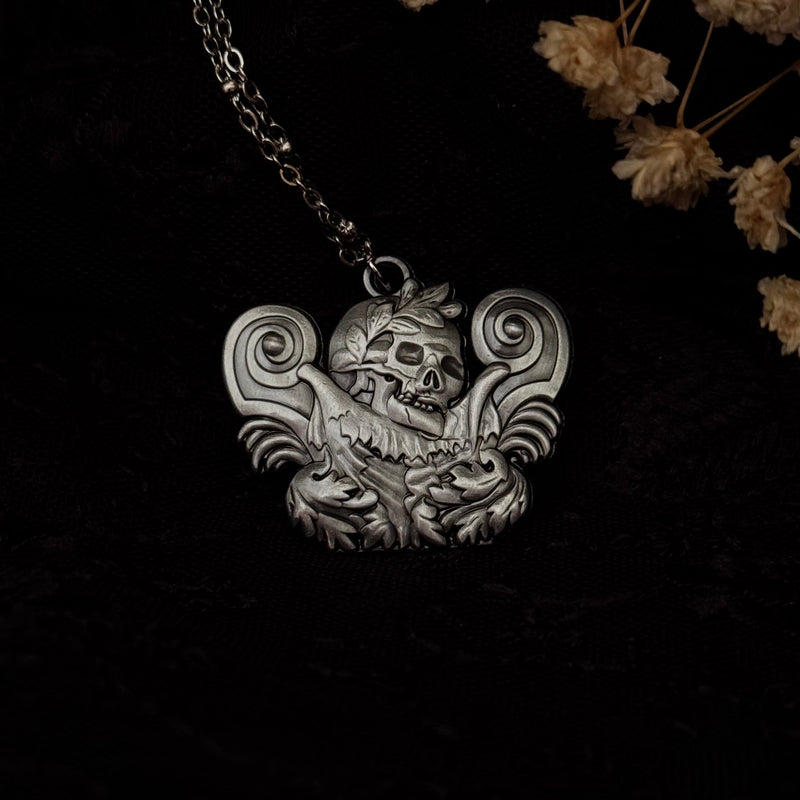 Carved In Stone- Skull and Plumes by Seance Perfumes