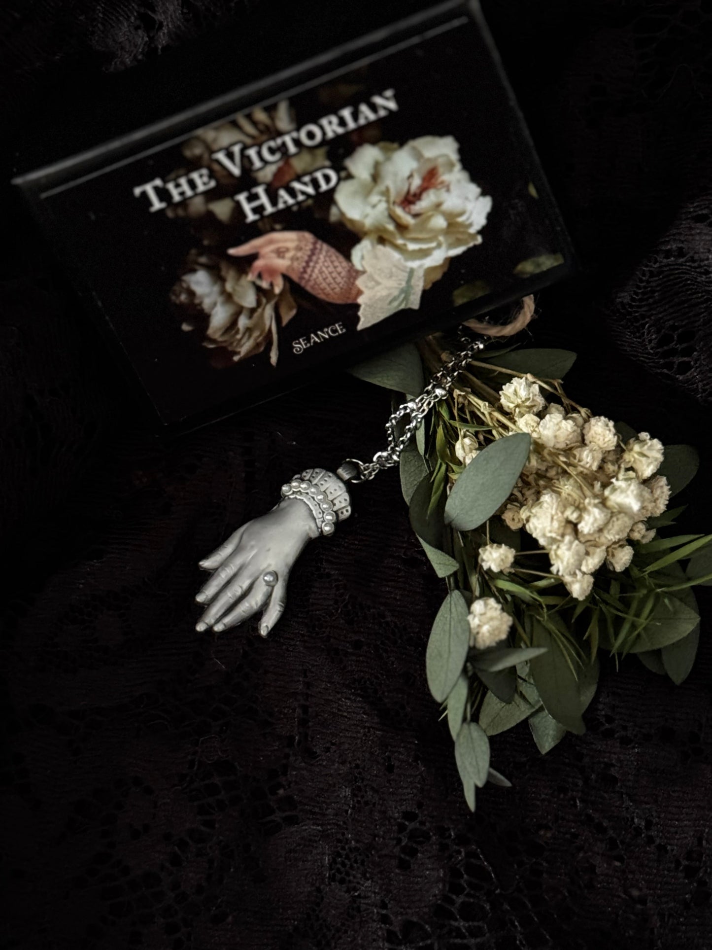 Victorian Hand necklace by Seance