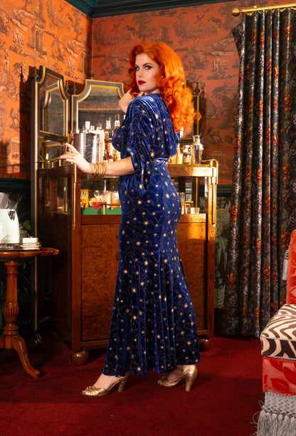 Bewitched Gown in Starry Skies by Elle Rebel