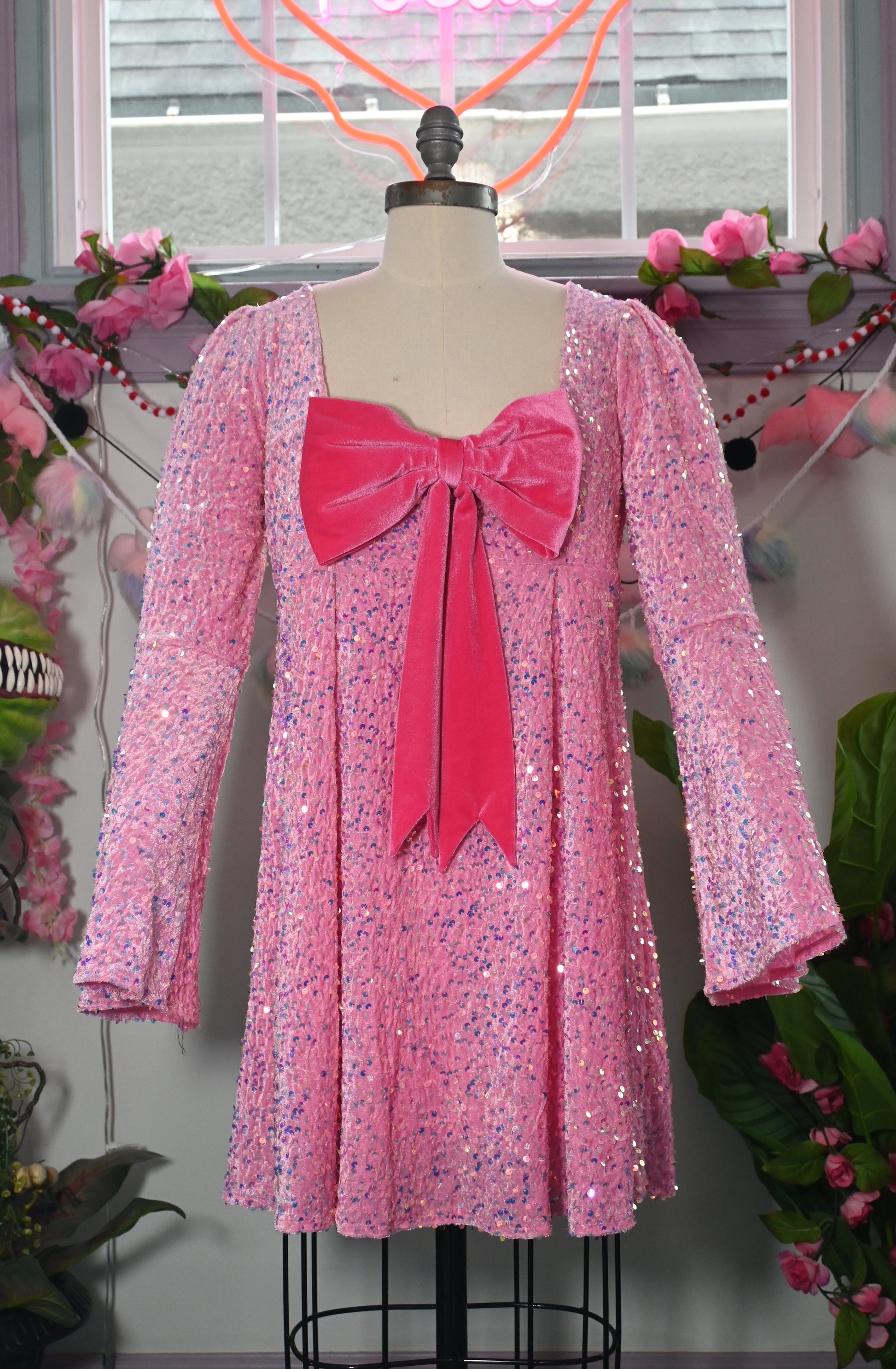priscilla pink dress Priscilla Girls Dress - Dusty Pink