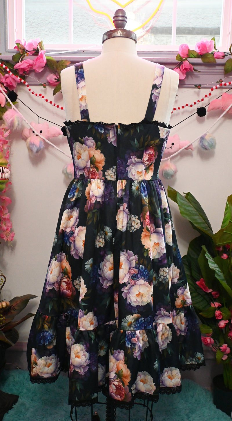 Heidi Swing Dress in Boudoir Floral Print