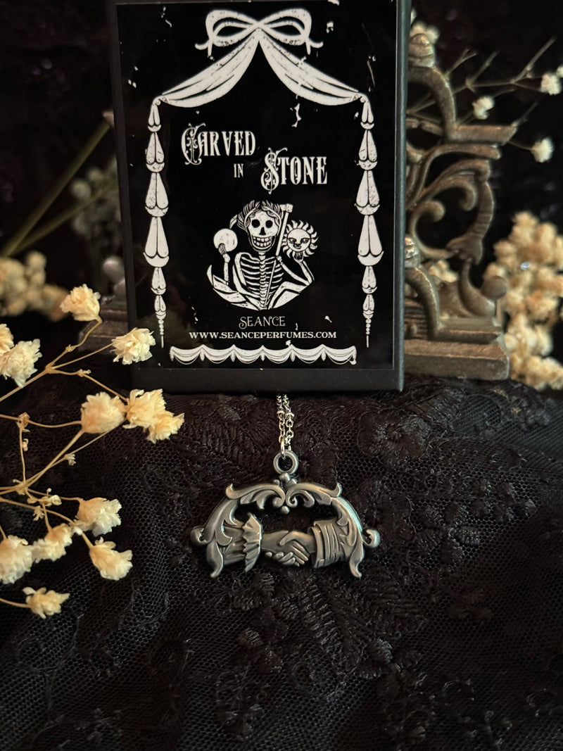 Carved in Stone- Clasping Hands by Seance Perfumes
