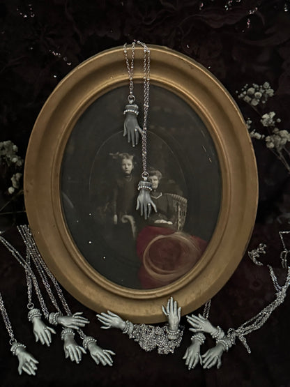 Victorian Hand necklace by Seance